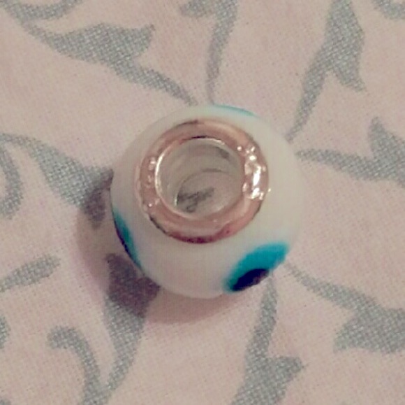 Murano glass lamp work bracelet charm - Picture 4 of 4